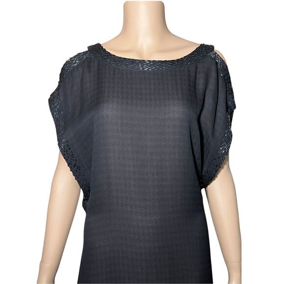 NWT Nina Ricci Georgette Gown Dress - Picture 2 of 15